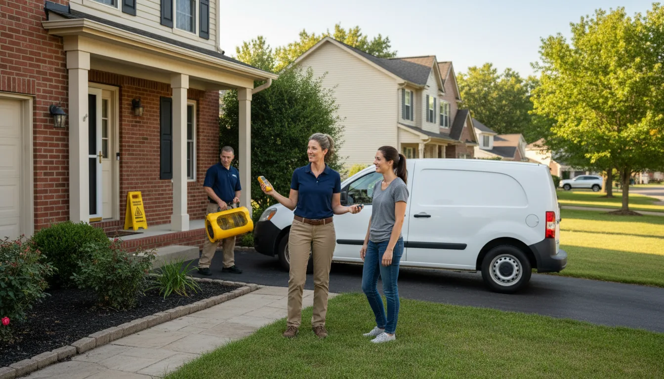 Water restoration image for Fire And Smoke Damage Restoration in Menard, TX